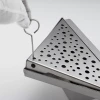Трап для душа угловой GAPPO G82020-1 200x200 мм нержавеющая сталь