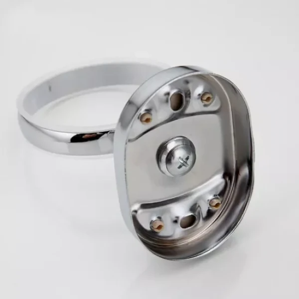 Стакан для зубных щеток FRAP F1906 хромированный