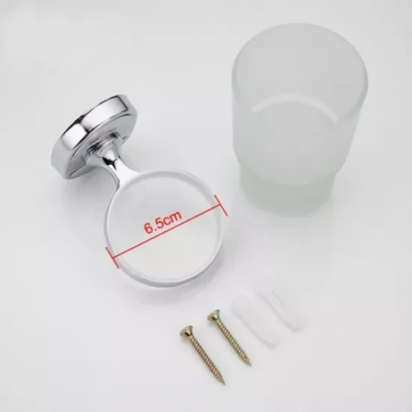 Стакан для зубных щеток FRAP F1906 хромированный