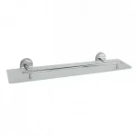 Полка стеклянная FRAP F1907 520 мм хромированная