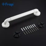 Настенный поручень FRAP F8101 400 мм нержавеющая сталь/пластик