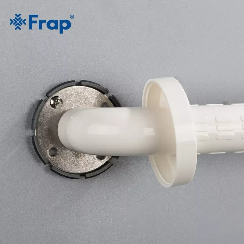 Настенный поручень FRAP F8101 400 мм нержавеющая сталь/пластик