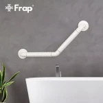 Поручень настінний Frap F8121 нержавіюча сталь/пластик, 600 мм