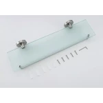 Полка стеклянная FRAP F30107 500 мм из нержавеющей стали