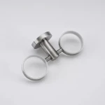 Двойной стакан для зубных щеток FRAP F30108 нержавеющая сталь.