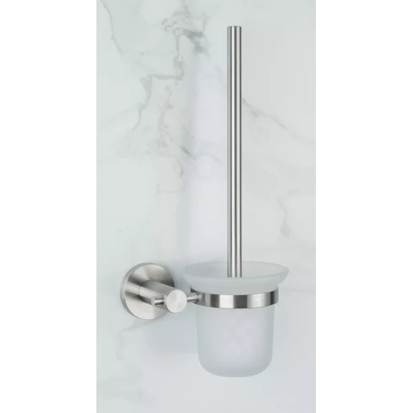 Ершик туалетный FRAP F30110 настенный нержавеющая сталь