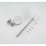 Ершик туалетный FRAP F30110 настенный нержавеющая сталь