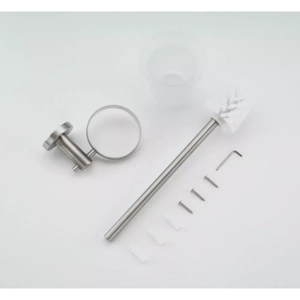 Ершик туалетный FRAP F30110 настенный нержавеющая сталь