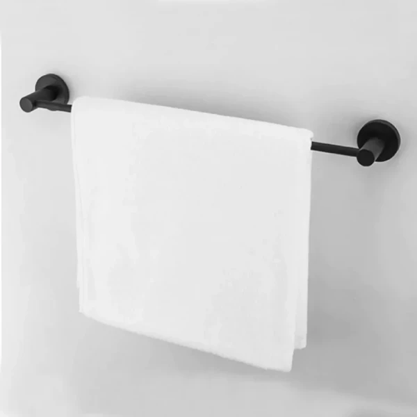 Полотенцедержатель FRAP F30201 600 мм нержавеющая сталь черный