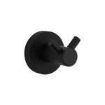 Крючок двойной для ванной FRAP F30205-2 нержавеющая сталь черный