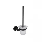 Ершик туалетный FRAP F30210 настенный нержавеющая сталь черный