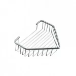 Полка угловая FRAP F335 металлическая 240х60 мм хромированная