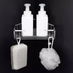 Полка угловая FRAP F335 металлическая 240х60 мм хромированная