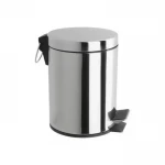 Мусорное ведро FRAP F702 хром 5 литров