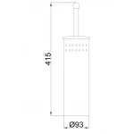 Ерж напольный FRAP F902 хромированный