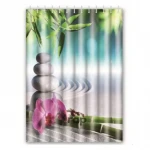 Шторка для ванны и душа FRAP F8607 180х180 см полиэстер 