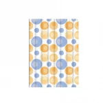 Шторка для ванной FRAP F8804 180x180 см полиэтилен желтая