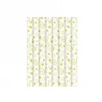 Шторка для ванной и душа FRAP F8808 180x180 см полиэтилен желтая