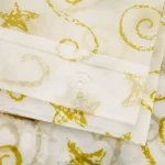 Шторка для ванной и душа FRAP F8808 180x180 см полиэтилен желтая