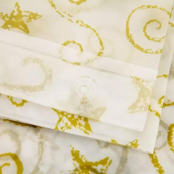 Шторка для ванной и душа FRAP F8808 180x180 см полиэтилен желтая