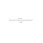 Штанга для душа FRAP F8922 телескопическая алюминиевая 110-200 см белая