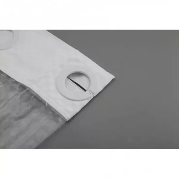 Штора для ванни GAPPO G8654, терілен-поліестер, 18х200 см, білий