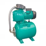 Насосная станция SHIMGE SGJW75S самовсасывающая с баком 19 л, максимальный напор 41 м, максимальная производительность 75 л/мин