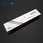 Полка с держателем для полотенец GAPPO G1807-4 580х120 мм хромированная
