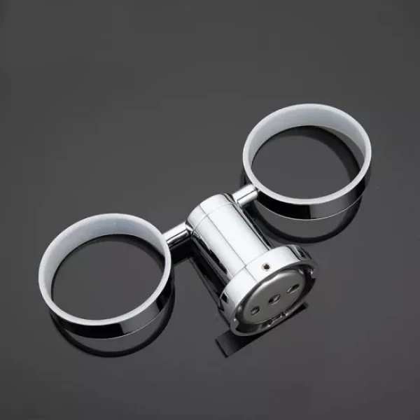 Двойной стакан для зубных щеток GAPPO G1808 латунный хромированный