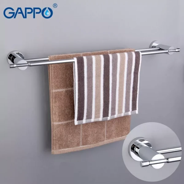 Полотенцедержатель GAPPO G1809 655 мм хромированный