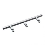 Полотенцесушитель GAPPO G202-3 с тремя крючками 200 мм хромированная