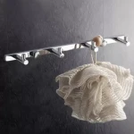 Вешалка GAPPO G202-4 на 4 крючка хромированная 235 мм