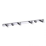 Вешалка GAPPO G202-4 на 4 крючка хромированная 235 мм