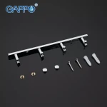 Вешалка GAPPO G202-4 на 4 крючка хромированная 235 мм