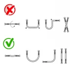 Подводка для смесителя ITAL Pro-Flex 50 см 1/2