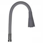 Излив для кухонной мойки WEZER WKC-059-GRAY серый силиконовый