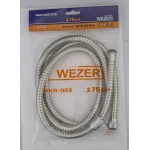 Душовий шланг WEZER WKR-003-175, нержавіюча сталь, 1750 мм, хром