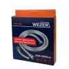 Душевой шланг WEZER WKR-006 160-220 см растяжимый хромированный