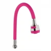 Гибкий излив для кухни WEZER WKC-058-ROSE RED розовый силиконовый