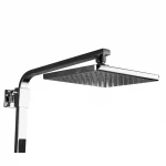 Душевая система FRAP F2460 с поворотным изливом, переключателем на лейку/душ, 1 режим, хром