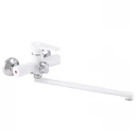 Смеситель для ванны WEZER PUD7-B045-WHITE белый