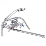 Смеситель для ванны WEZER D5Q7-B827 хромированный