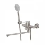 Смеситель для ванны WEZER EKO7-09 сатиновый