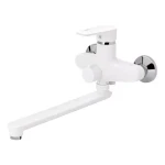 Смеситель для ванны SLAT ПЛАСТ RST7-01W белый