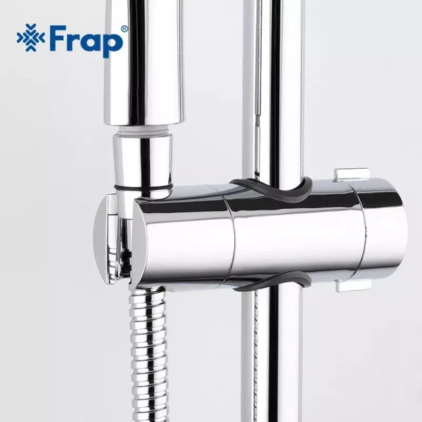 Держатель воронки для душа FRAP F30-3 хромированный