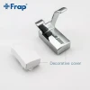 Крючок двойной для ванной FRAP F1805-2 белый/хром с двумя накладками