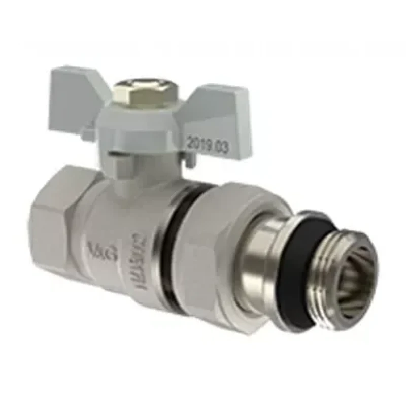 Кран кульовий з американкою V&G Optima   3/4