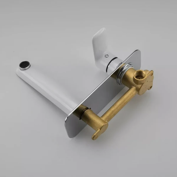 Смеситель для умывальника GAPPO G1048-22 белый/хром