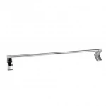 Полотенцедержатель FRAP F1801 600 мм белый/хром с двумя накладками