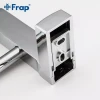 Полотенцедержатель FRAP F1809 600 мм белый/хром с двумя накладками